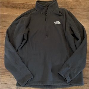 The North Face textured fleece pullover